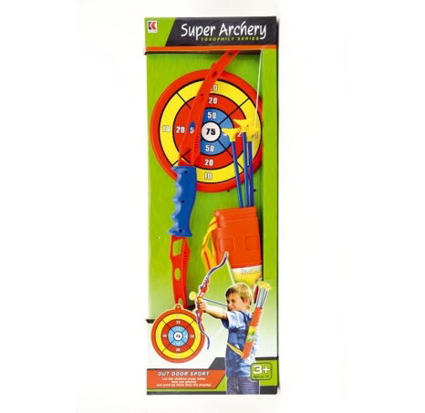 Luk 71cm +3 šípy v pouzdře + terč