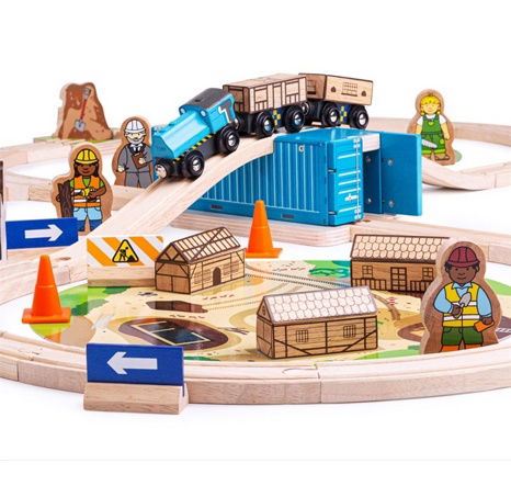 Bigjigs Rail Vláčkodráha Stavba