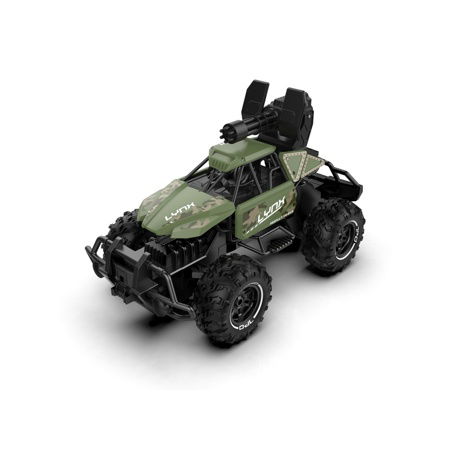 Auto RC vojenské 35 cm na baterie 2,4 GHz
