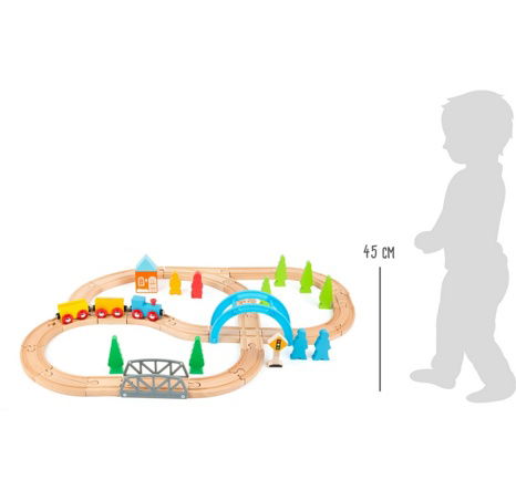 Small Foot Dřevěná vláčkodráha Journey