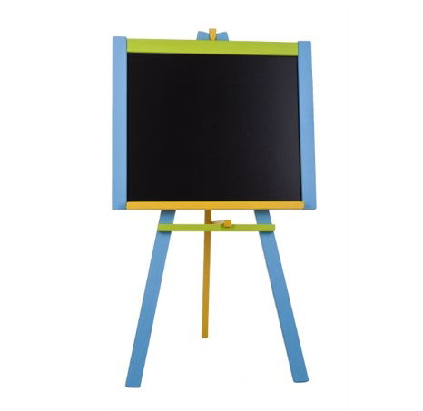 Tabule stojanová modrá sololit dřevěná 100x56cm