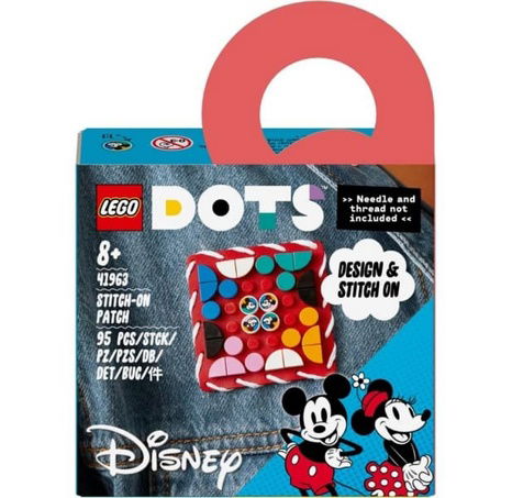 LEGO® DOTS 41963 Nášivka Myšák Mickey a Myška Minnie