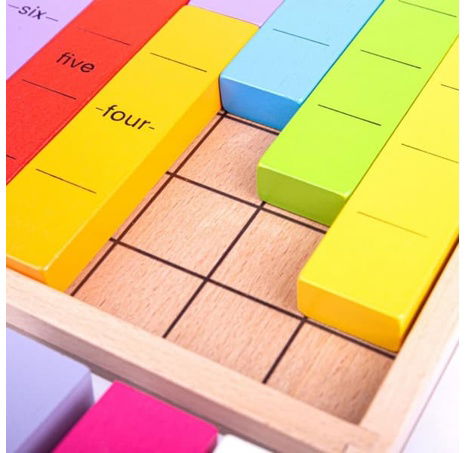 Bigjigs Toys Didaktická tabulka Desítky