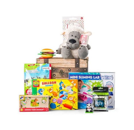 Truhla plná hraček „Charlie“