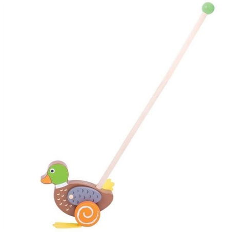 Bigjigs Baby Dřevěný jezdík Kačenka