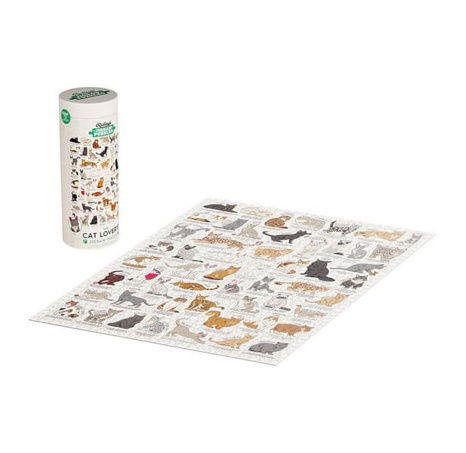 Ridley's Games Weißes Katzenliebhaber Puzzle 1000 Teile