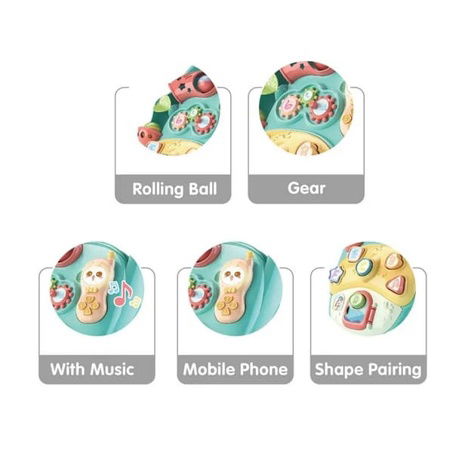 Bavytoy Interaktivní chodítko zelené