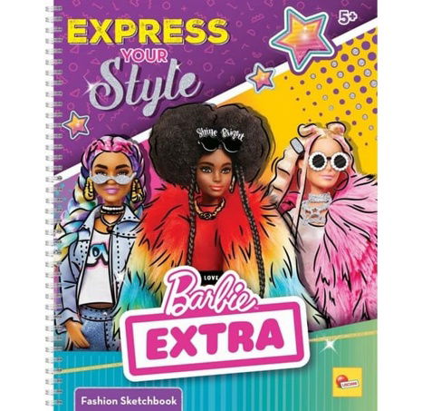 BARBIE SKETCH BOOK VYJÁDŘI SVŮJ STYL
