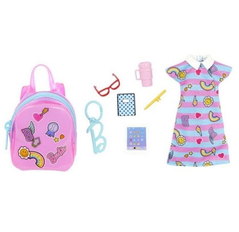 Barbie® BATOH/KABELKA S OBLEČKEM A DOPLŇKY