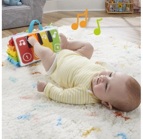 Fisher-Price®  MĚKKÉ PIANO SE ZRCÁTKEM