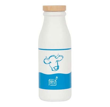 Small Foot Dřevěná přepravka s láhvemi na mléko Fresh