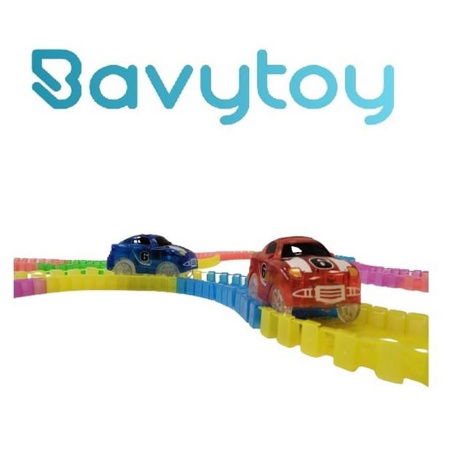 Bavytoy Variabilní dráha svítící 220ks