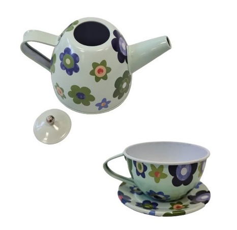 Bavytoy Čajový set kovový v kufříku