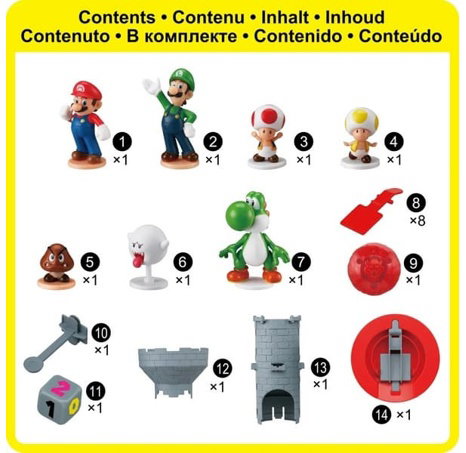 Super Mario Blow Up - Roztřesená věž, desková hra