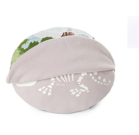 NICI polštář oboustranný Dino Tony-Rex Fossily 32x26cm, fosforeskující ve tmě, GREEN