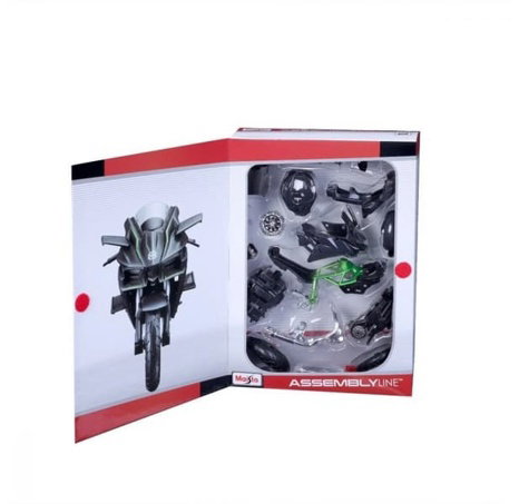 Maisto -  Kawasaki Ninja H2R - model k sestavení 1:12
