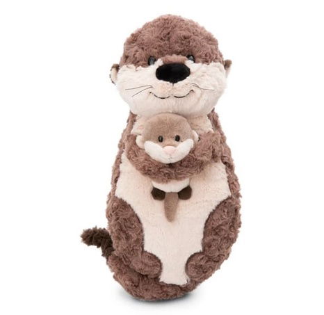 NICI polštář Vydra Oda & Odalina 40x20cm, postavička, GREEN