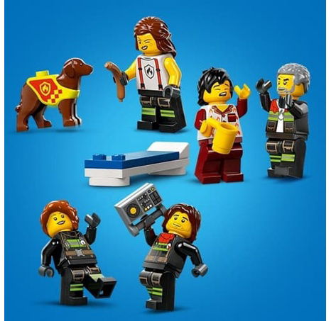 LEGO® City 60414 Hasičská stanice s hasičským vozem