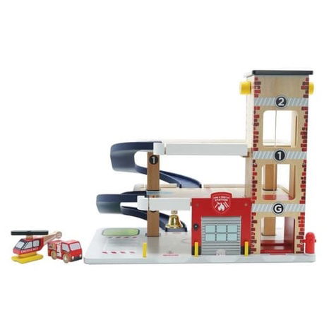 Le Toy Van Feuerwehr- und Rettungsgarage