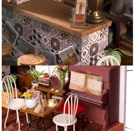 RoboTime miniatura domečku Kavárna