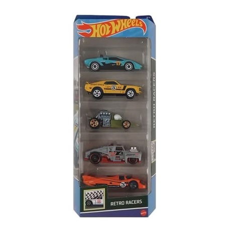 Hot Wheels Engländer 5tlg. - RETRO RACERS