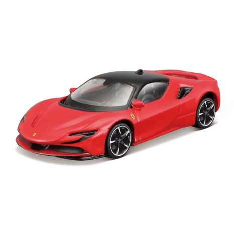 Maisto - Speed Icons - SF90 Stradale, rot-schwarz, 1:64