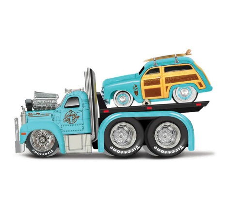 Maisto - Muscle Transports - 1953 MACK B-61 Flachbett 1950 Ford Woody, 1:64