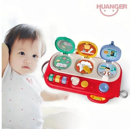 Mini busy board Ranní hygiena