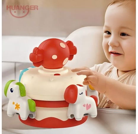 Hudební kolotoč červený