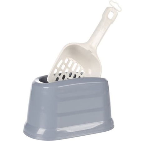 Flamingo Lopatka s držákem šedá