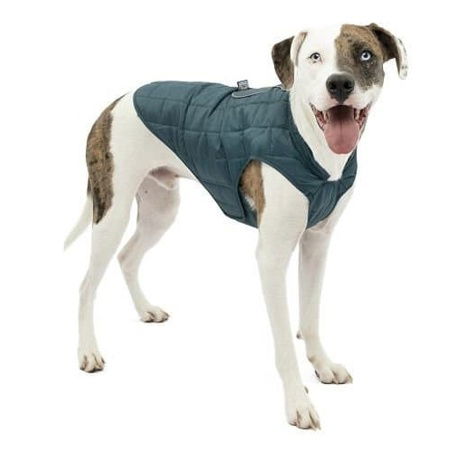 Kurgo® Loft Nepromokavá bunda pro psy Ink Blue/Seaglass XL