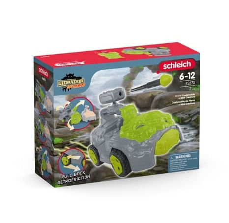Schleich 42670 Kamenný crashMobile s figurkou Mini Creature ZELENÝ