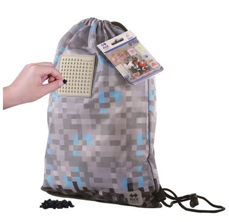 PIXIE CREW Rückentasche grau-grau