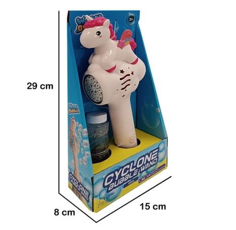 Bavytoy Bublifuková hůlka růžová Jednorožec