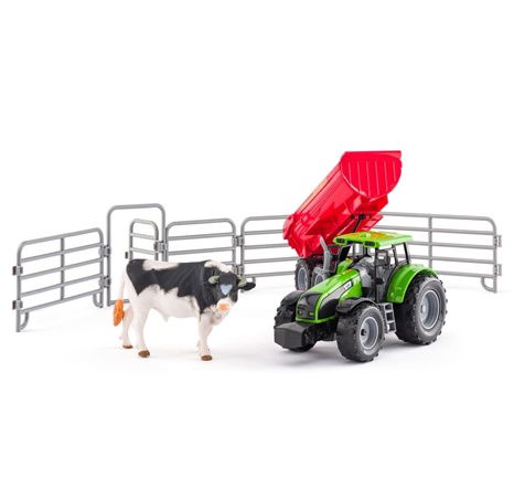 Traktor mit Stier