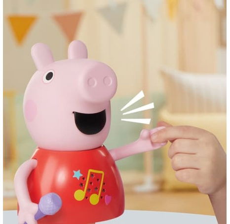 HASBRO - Prasátko Peppa Pig mluvící a zpívající