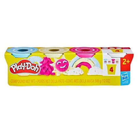 HASBRO - Play-Doh 4ks kelímků s konfetami