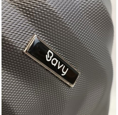 Bavy Cestovní kufr skořepinový 24" Waves Dark grey