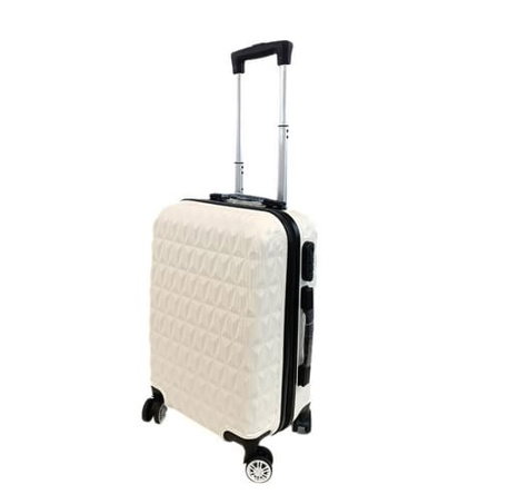 Bavy Cestovní kufr skořepinový 20" Diamond White