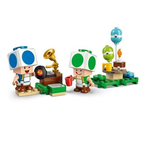 Lego Super Mario 72041 Toad a párty v jeho domku