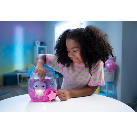 ANIMAGIC Svítící Axolotl v akváriu