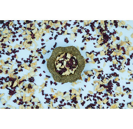 LIMARA Bezobilná krmná miska Goody Crunch Červená řepa - Petržel 50g