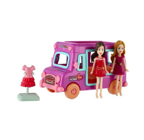 Herní sada Panenky s autem a doplňky