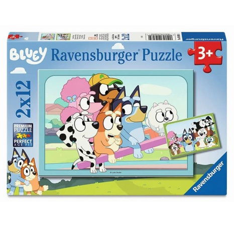 Bluey na hřišti 2x12 dílků