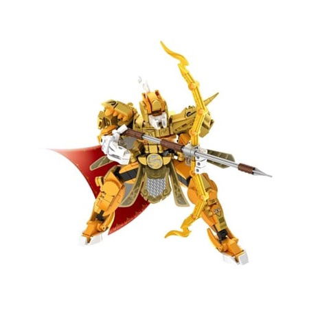 Stavebnice iM.MASTER mechanický bojový robot plast 344 dílků v krabici 31x23x6,5cm