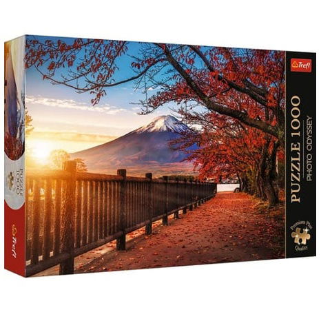 Puzzle Premium Plus - Photo Odyssey: Hora Fuji, Japonsko 1000 dílků 68,3x48cm v krabici 40x27x6cm