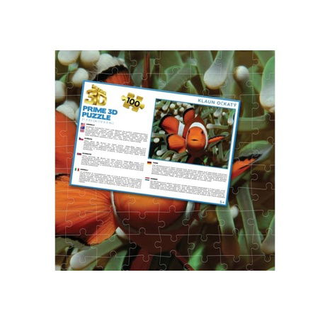 Puzzle 3D - Klaun očkatý