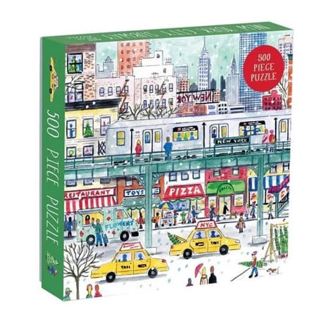 Galison Puzzle V newyorském metru 500 dílků