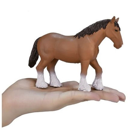 Mojo Clydesdalský kůň světle hnědý