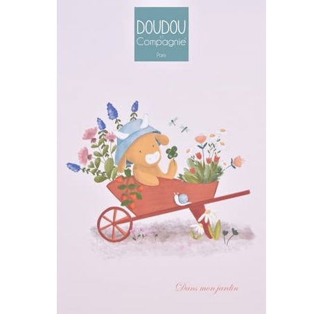 Doudou Dárková sada Plyšová kravička Aneth hrající melodii 20 cm